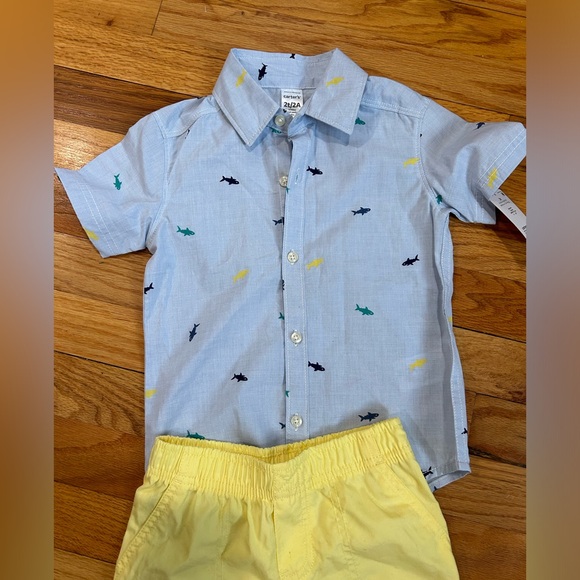 Bundle of size 2T Carters new with Tags plus two Cat & Jack new but no tags - Picture 2 of 11